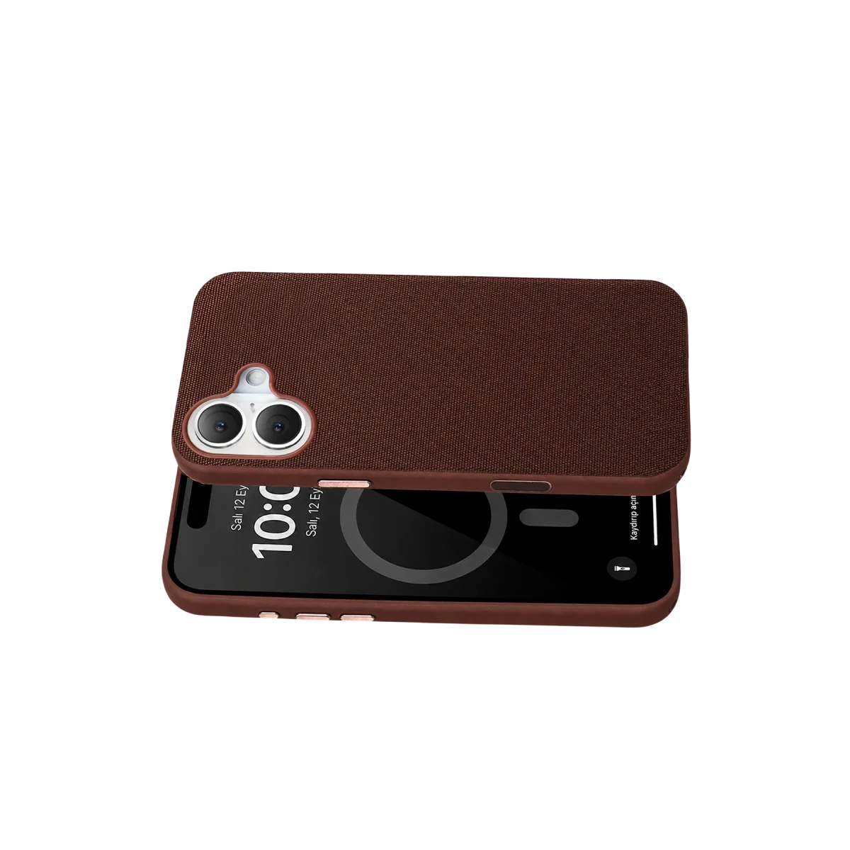 Joko Apple iPhone 17 Vero Magsafe Kapak - Kahverengi görsel 3