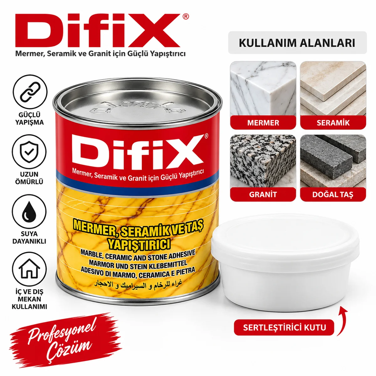 Mermer Seramik Yapıştırıcı 250 g görsel 2