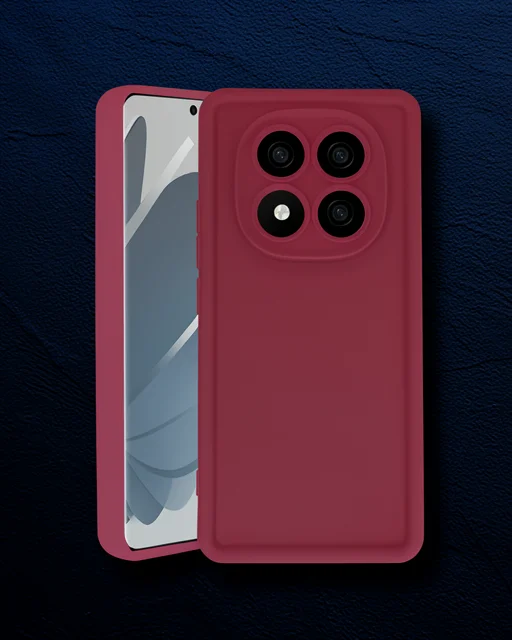 Xiaomi Redmi Note 14 Pro 5g Kılıf Viera Silikon - Bordo