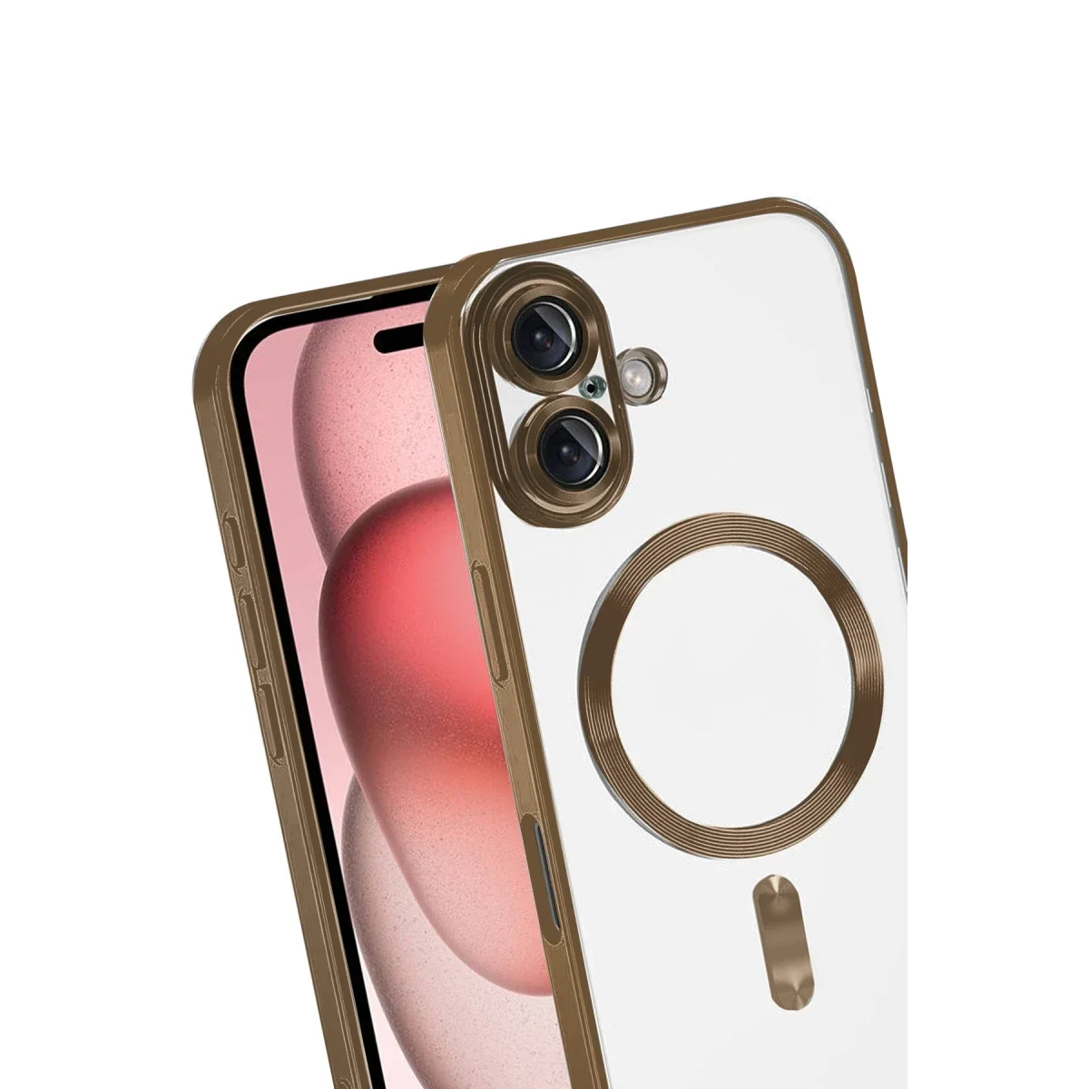 Apple iPhone 17 Kross Magneticsafe Kapak - Çöl Titanyum görsel 3