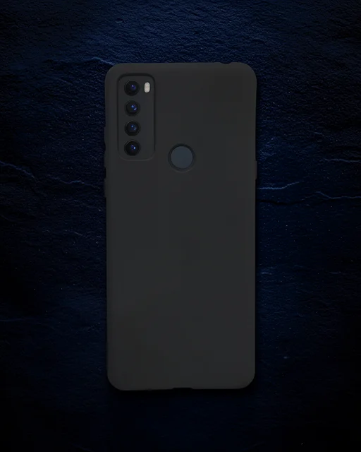Tcl 20 Se Kılıf First Silikon - Siyah