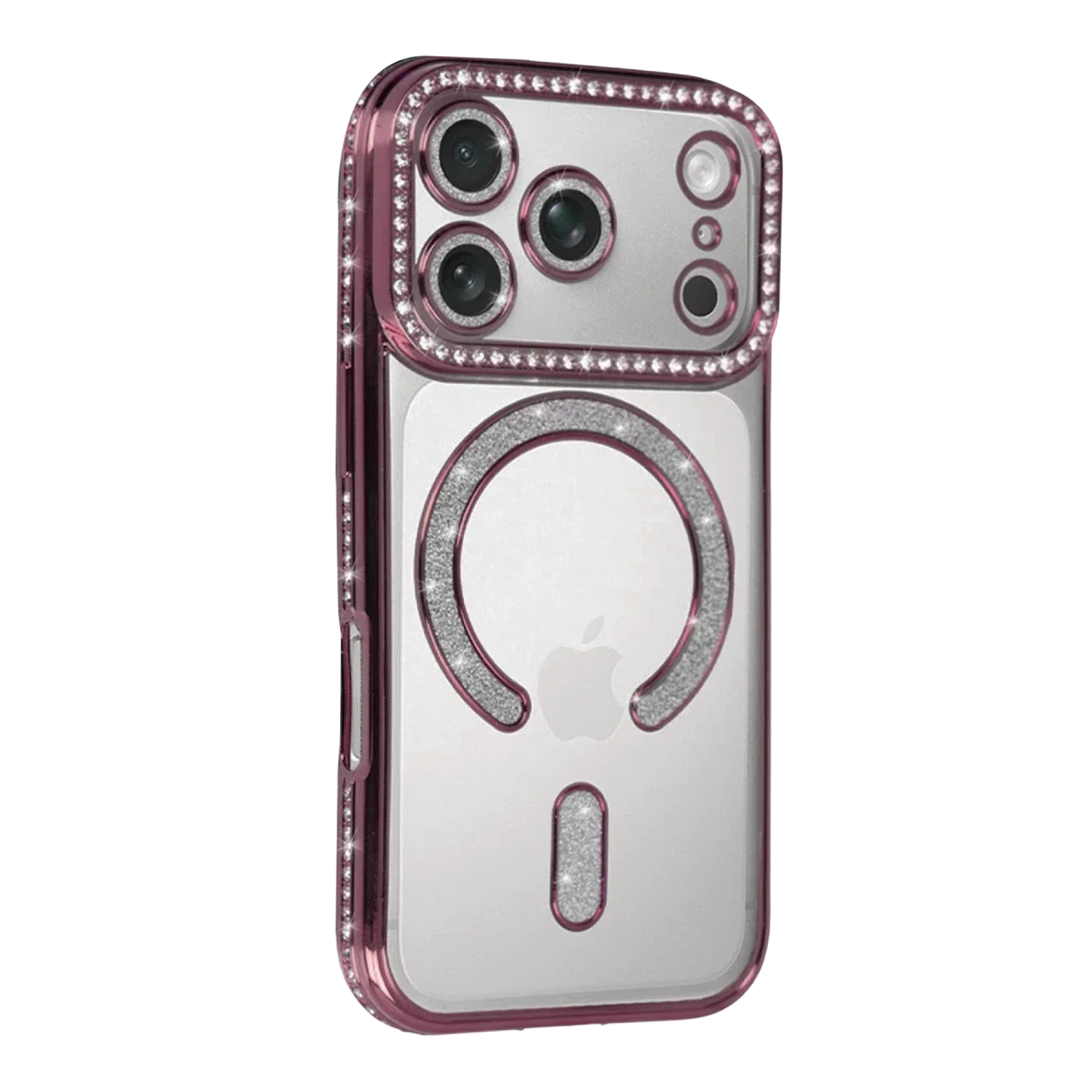 Apple iPhone 17 Pro Max Joke Simli Magneticsafe Kılıf - Pembe görsel 2
