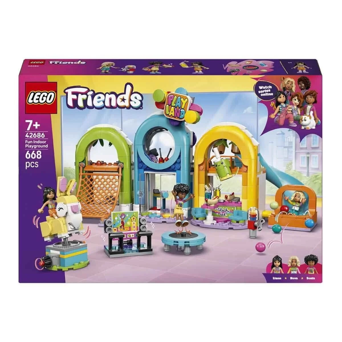 42686 Lego Friends Kapalı Eğlence Parkı 668 parça +7 yaş görsel 7
