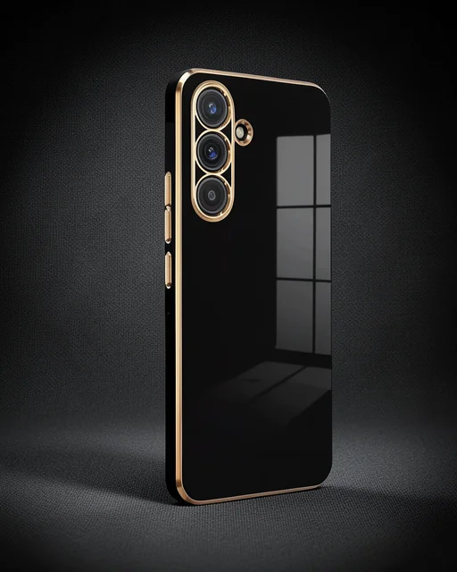 Samsung Galaxy A56 Kılıf Volet Silikon - Siyah