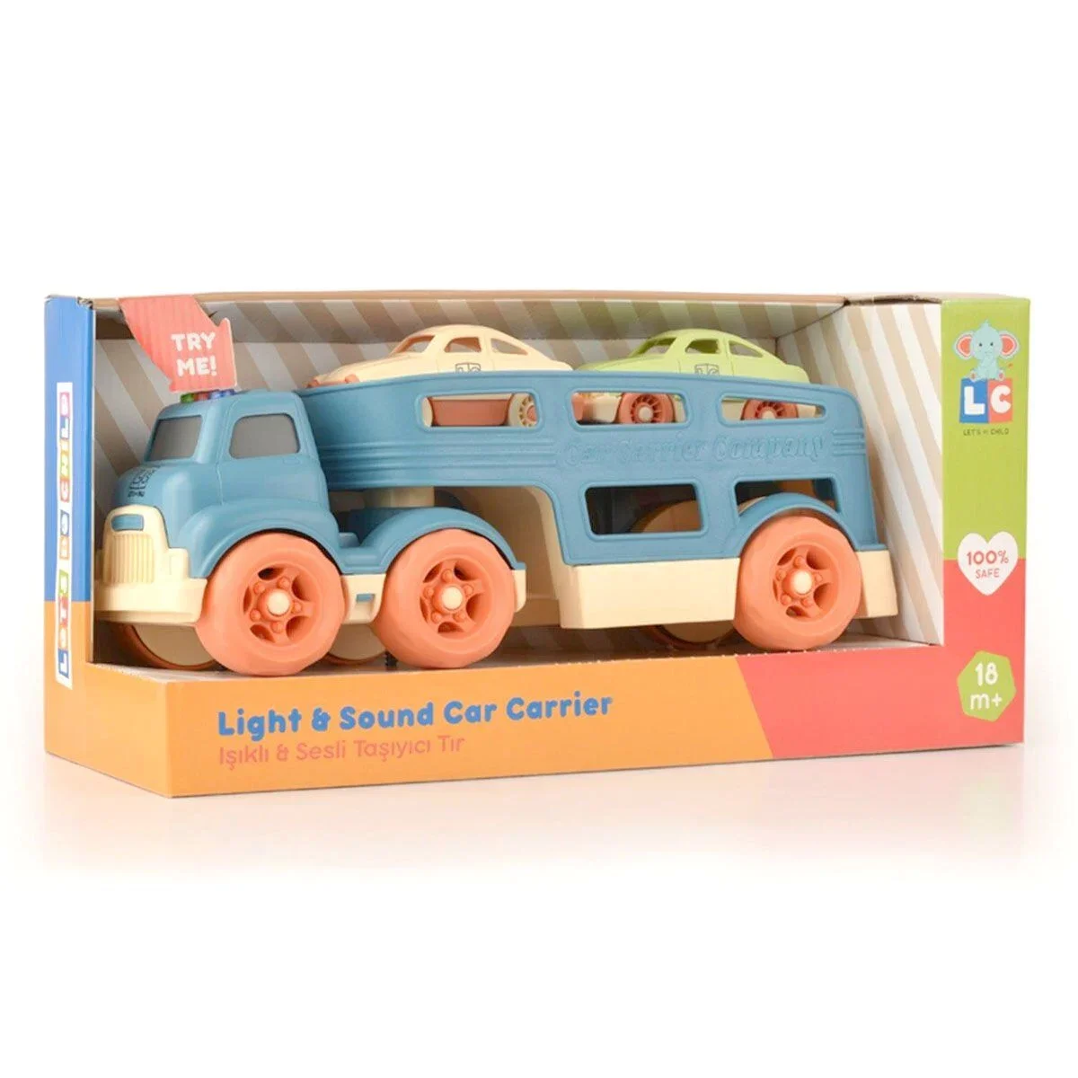 LC-31022 Işıklı Ve Sesli Taşıyıcı Tır 3 Parça görsel 2