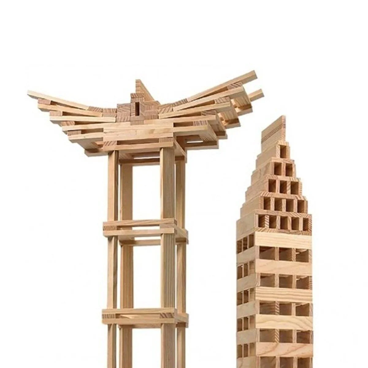 KR101 Woodoy City Wood Ahşap Bloklar görsel 3