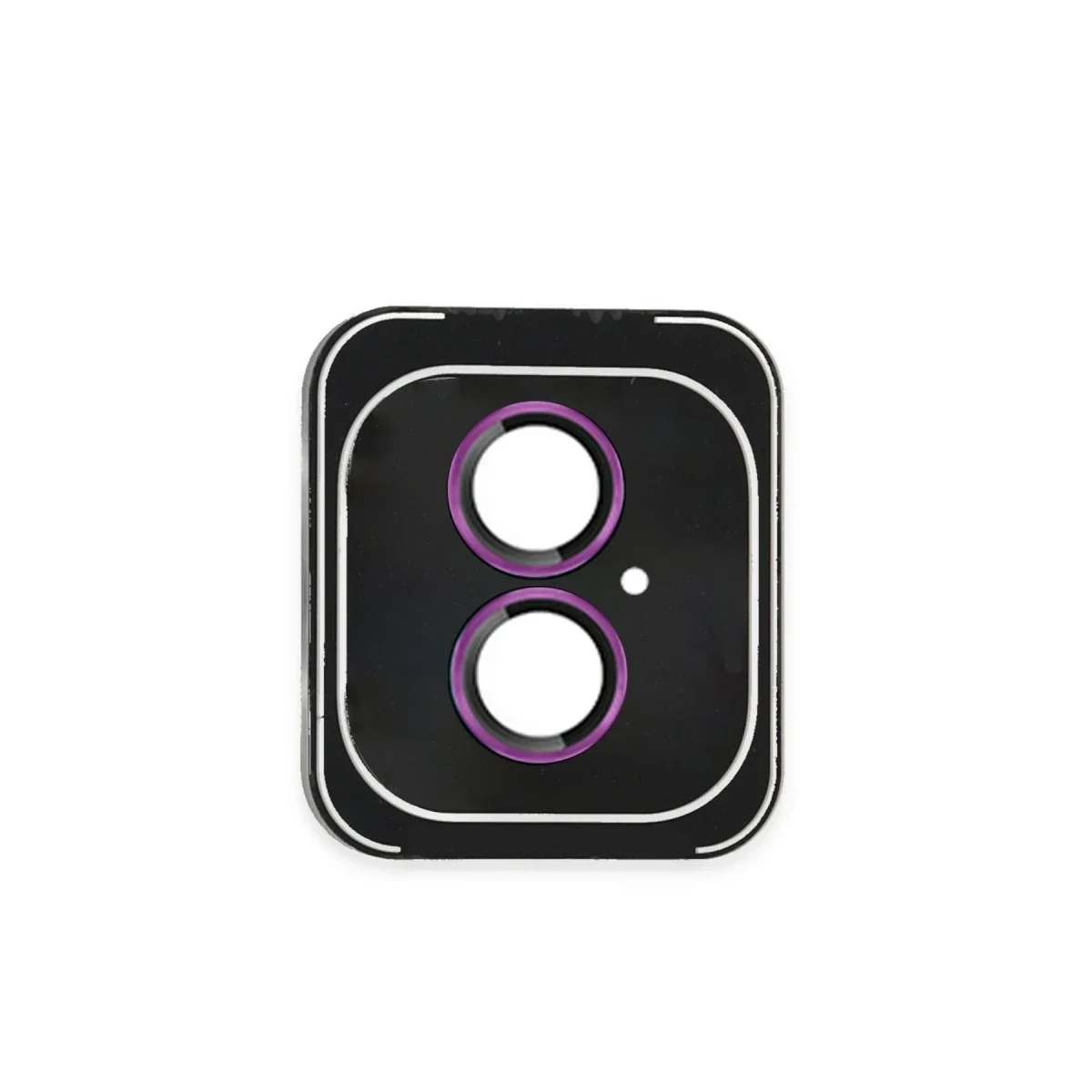 Joko Apple iPhone 16 PVD Metal Kamera Lens - Pembe
