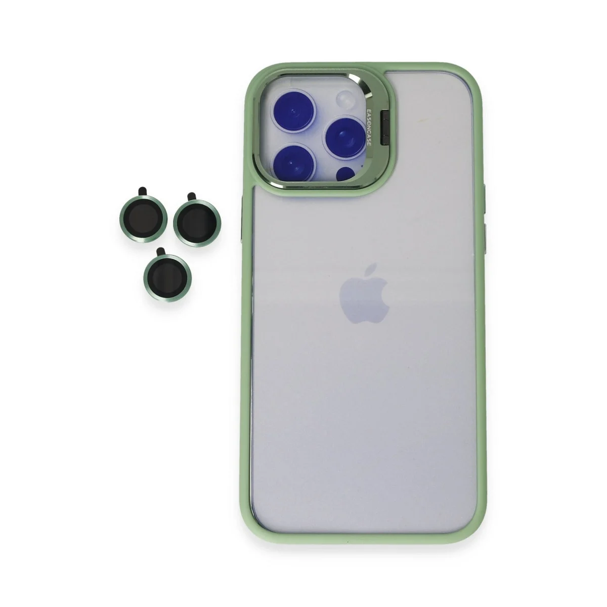 Joko Apple İphone 14 Pro Max Kılıf Roblox Lens Standlı Kapak - Yeşil
