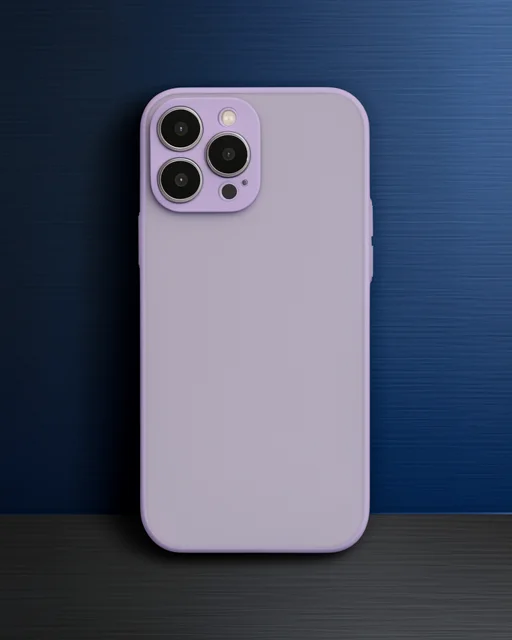 Apple İphone 14 Pro Max Kılıf Montreal Silikon Kapak - Mor