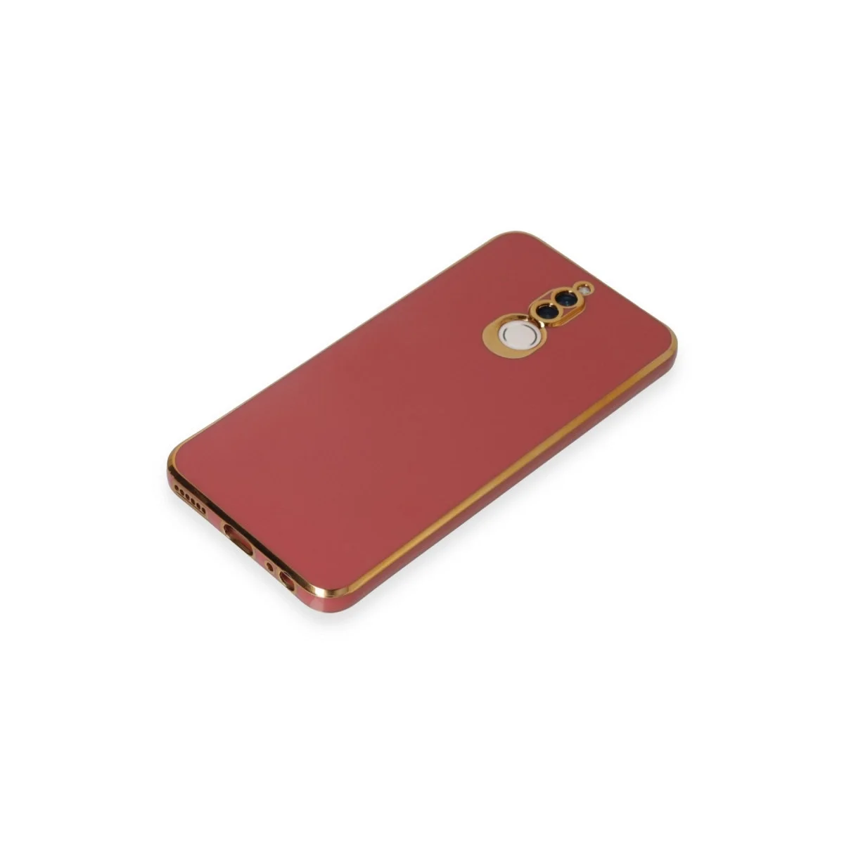 Huawei Mate 10 Lite Kılıf Volet Silikon - Kırmızı görsel 4