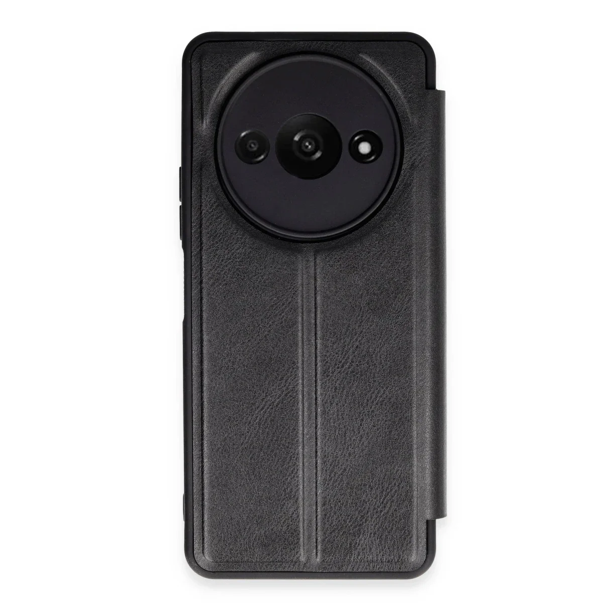 Xiaomi Redmi A3 4G Kılıf Flip Cover - Siyah