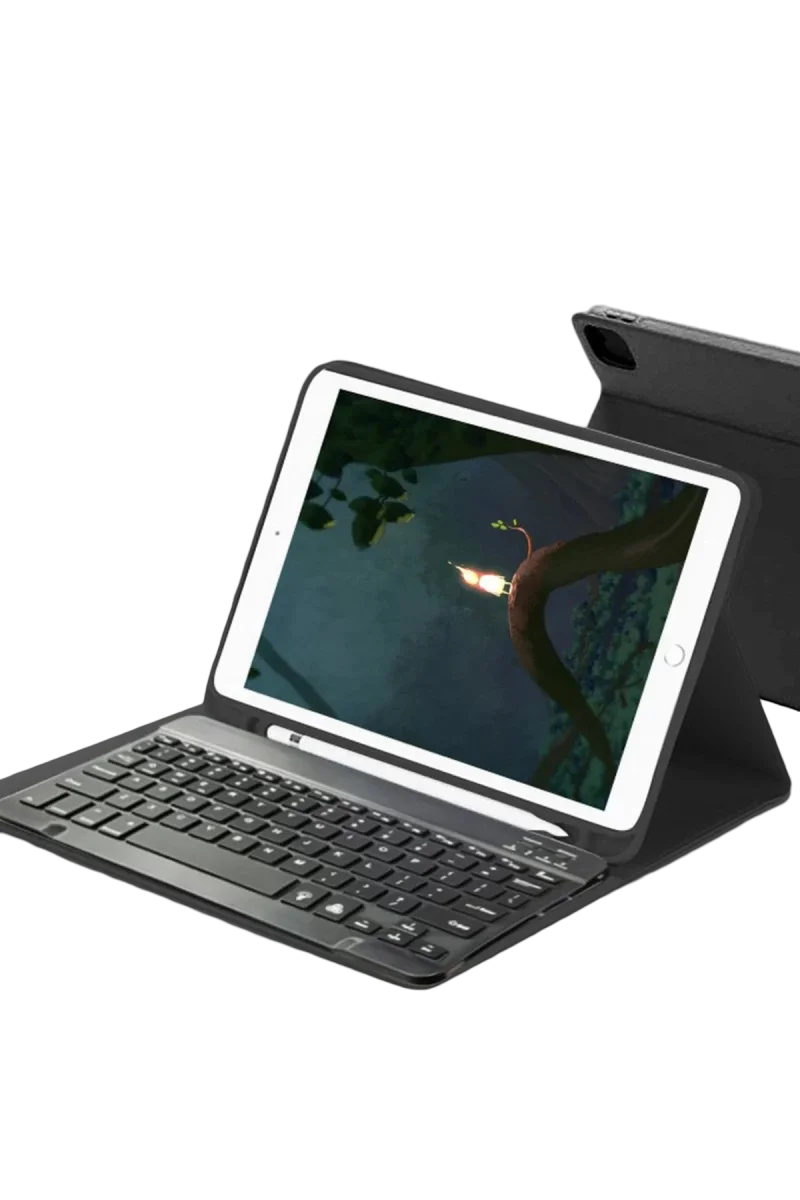 Samsung Galaxy X730 Tab S11 Kılıf KC01 Smart Klavyeli Tablet Kılıfı - Siyah
