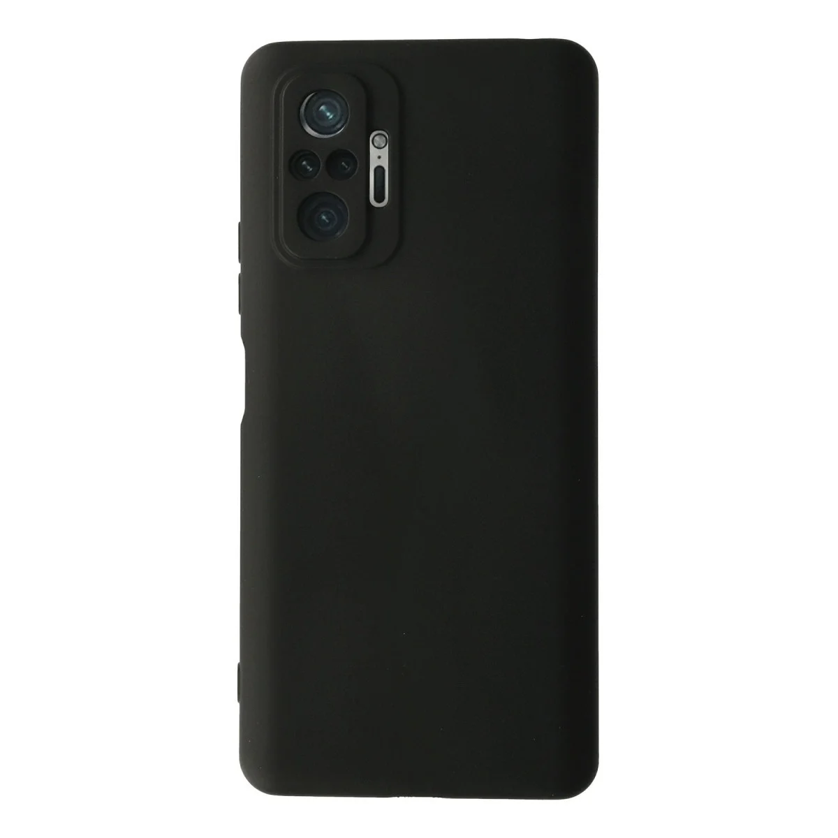 Xiaomi Redmi Note 10 Pro Kılıf Nano İçi Kadife Silikon - Siyah