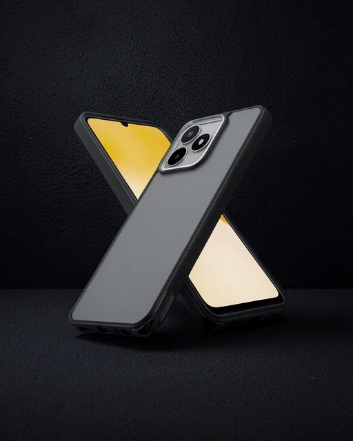Realme C53 Kılıf Elegant Kapak - Siyah