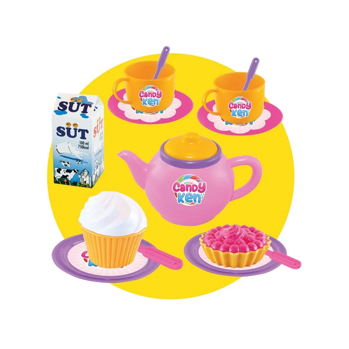 03354 Candy Çay Servis Arabası görsel 2