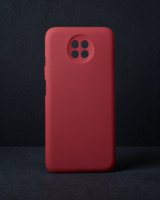 Xiaomi Redmi Note 9 5g Kılıf Nano İçi Kadife Silikon - Pembe