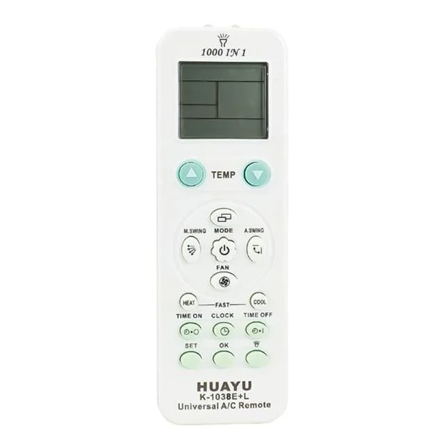 Huayu K-1038E+L 1000in1 Universal AC Akıllı Klima Kumandası