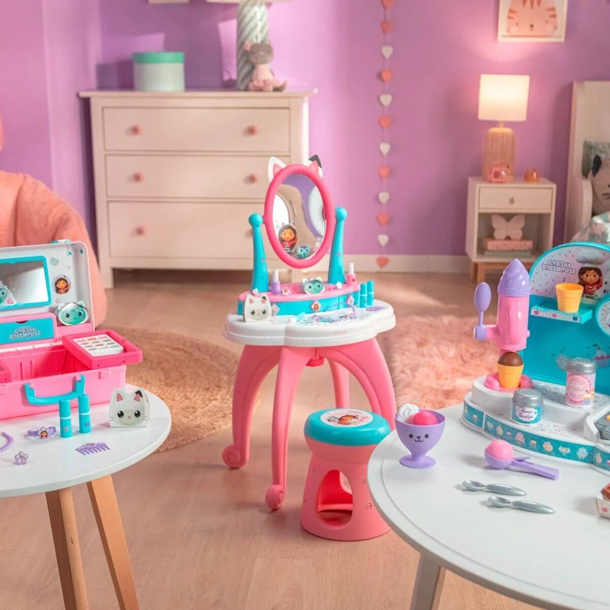 7600320254 Gabby 2 in 1 Dressing Table görsel 2