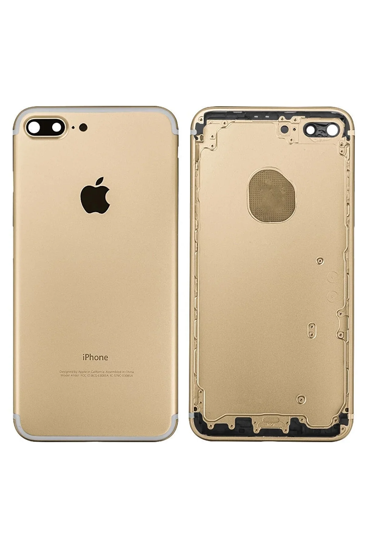 Iphone 7 Plus A Kalite Kasa Boş Gold Altın görsel 3