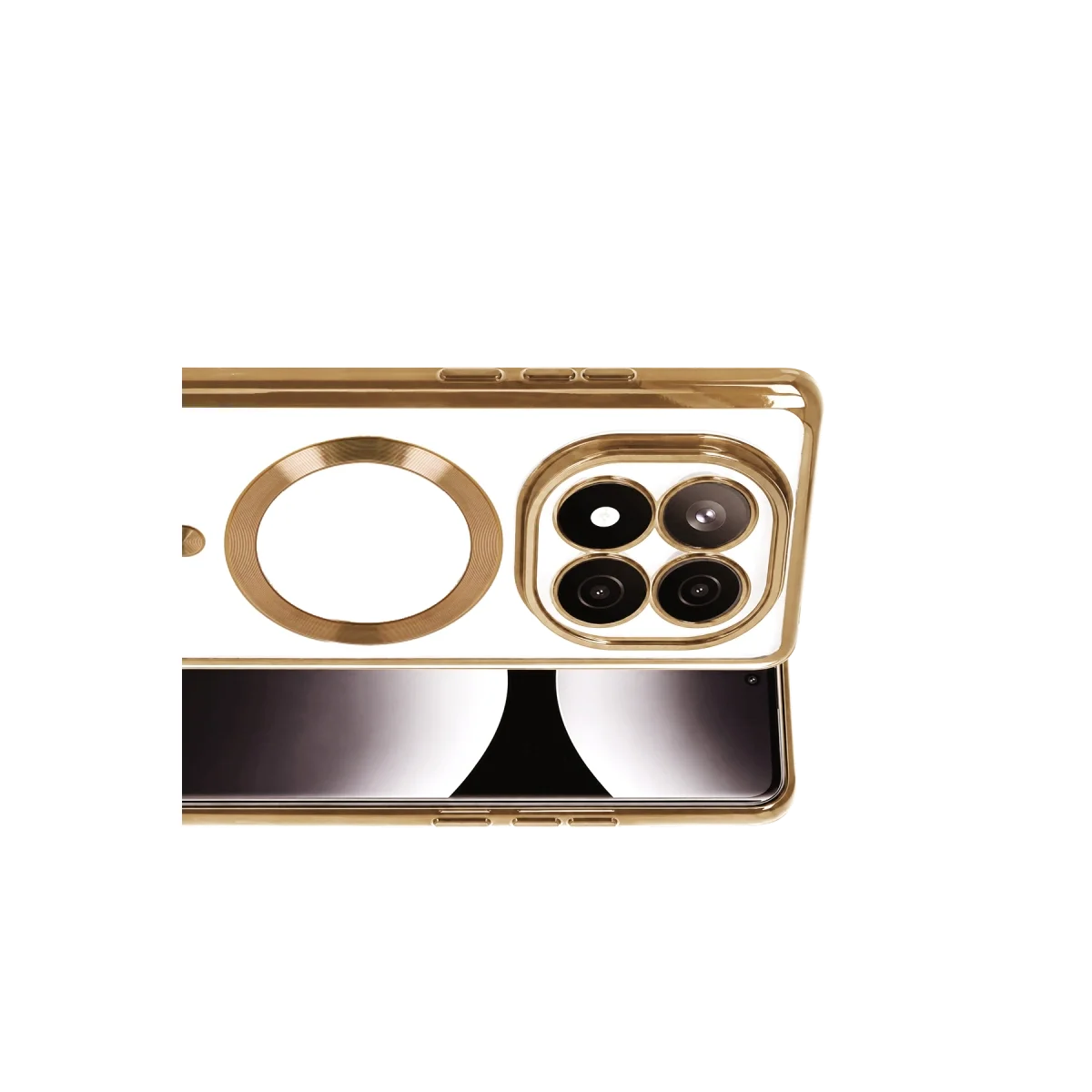 Xiao Red Note 15 Pro Plus 5g Kross Magneticsafe Kapak - Gold görsel 3