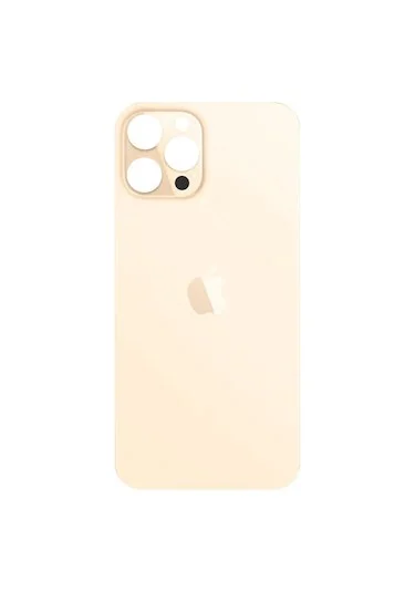 iPhone 12 Pro Arka Pil Kapağı (Cam) GOLD