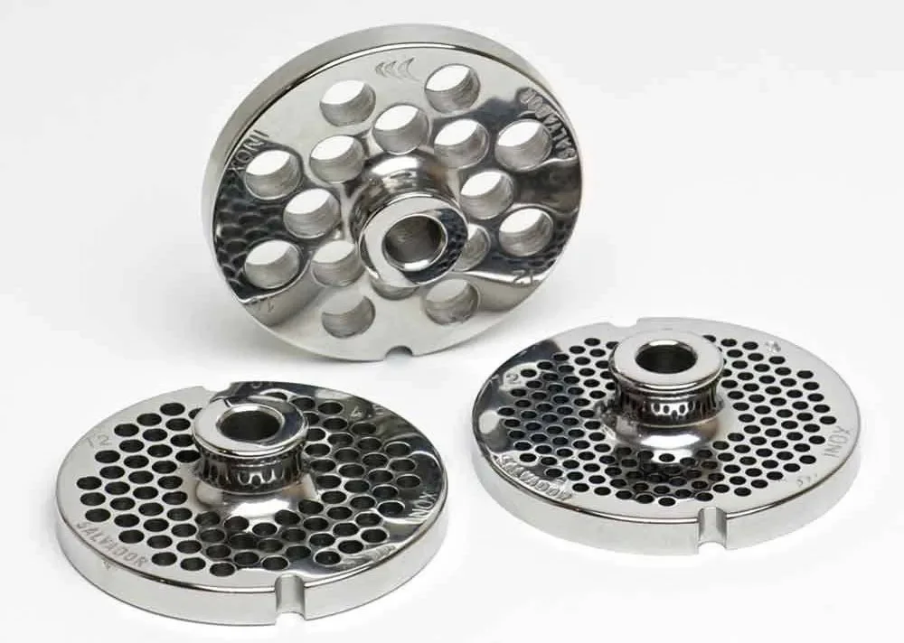 İnox Paslanmaz Kıyma Makinesi Aynası, Ağızı 12 No - 4 mm