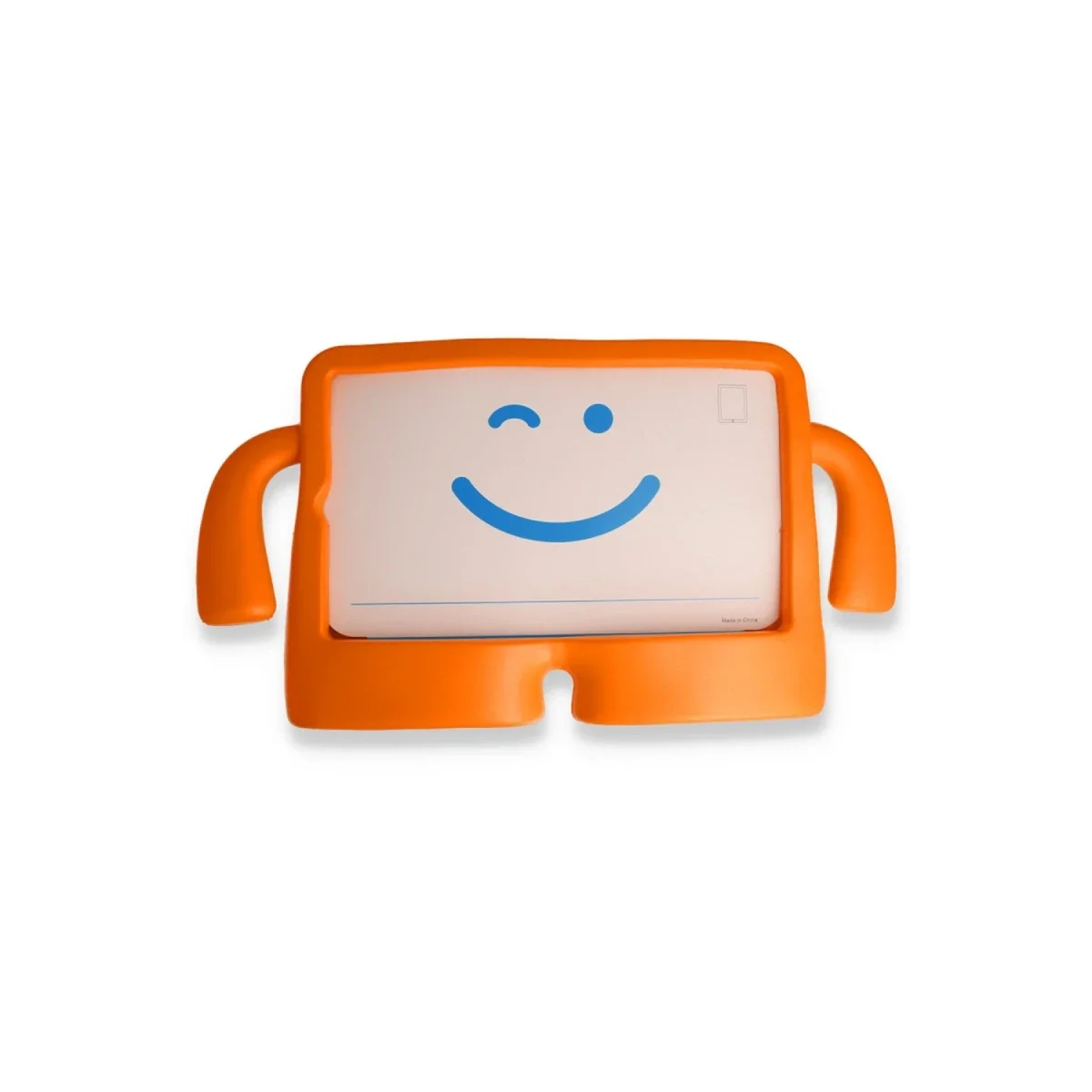 Apple iPad 2025 10.9 10.Nesil (A16) Kılıf Karakter Tablet Silikon - Turuncu