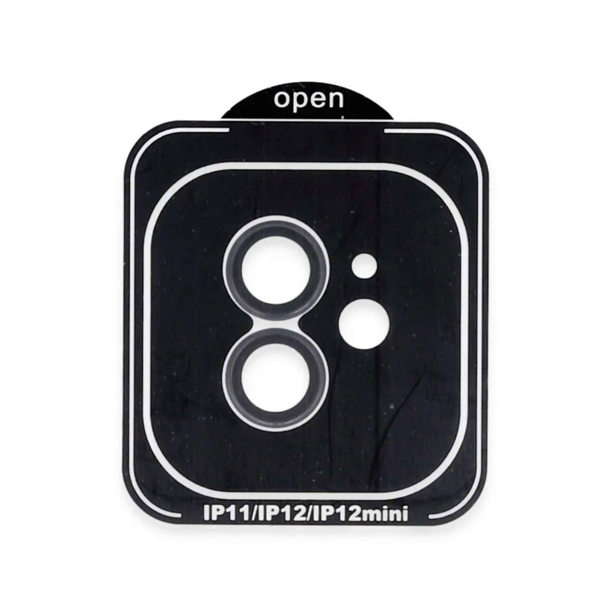 Joko Apple iPhone 11 PVD Metal Kamera Lens - Siyah