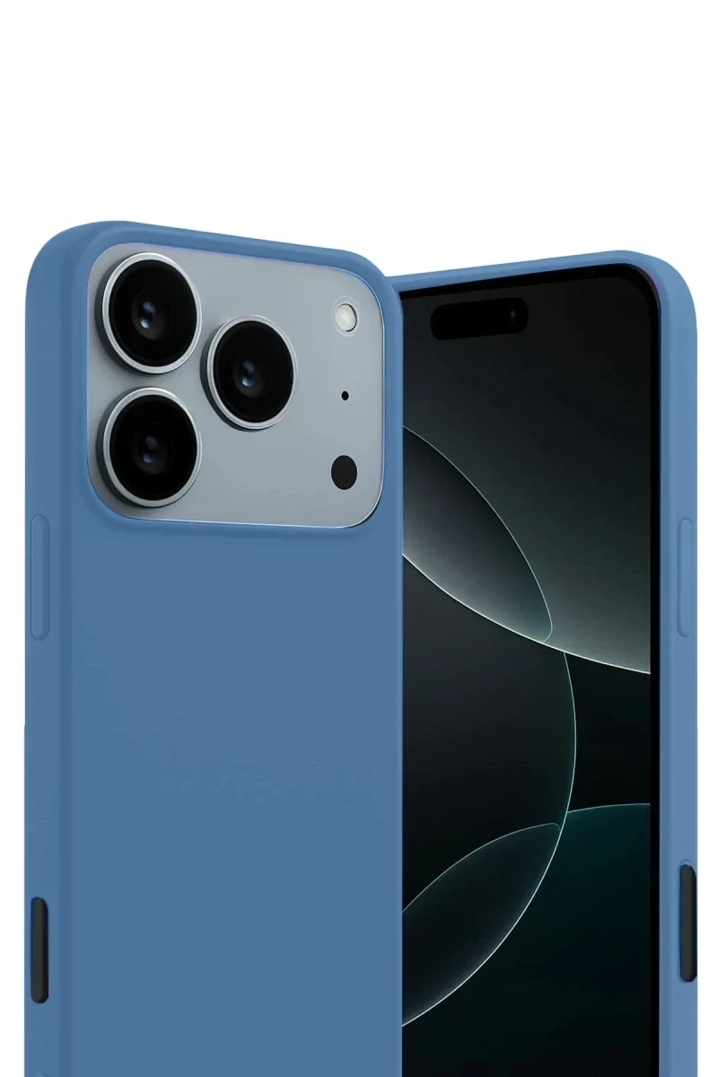 Apple iPhone 17 Pro Max First Silikon - Mavi görsel 2
