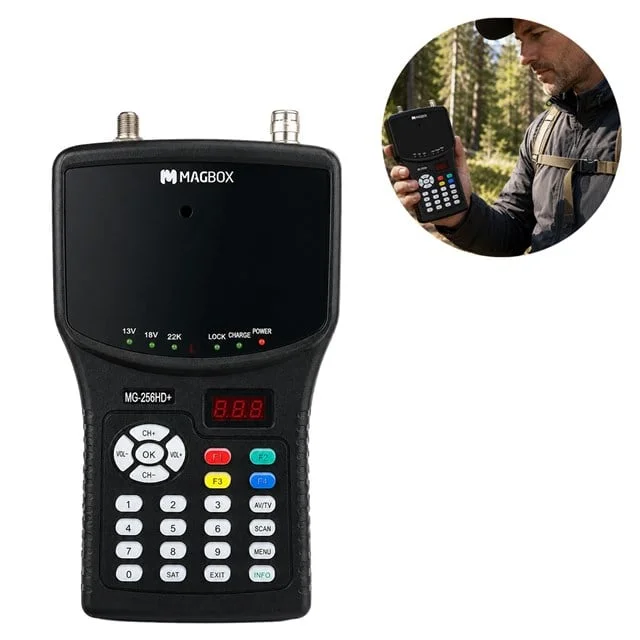 Magbox MG-256HD+ 4.3’’ İnç Spektrumlu Uydu Yön Bulucu görsel 4