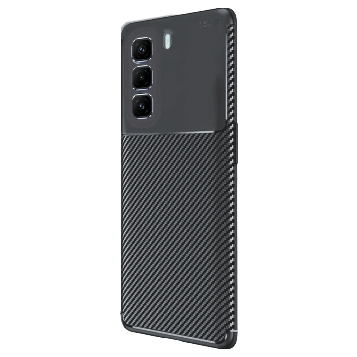 İnfinix Hot 50 Pro Plus 4G Auto Focus Karbon Kapak - Siyah görsel 2