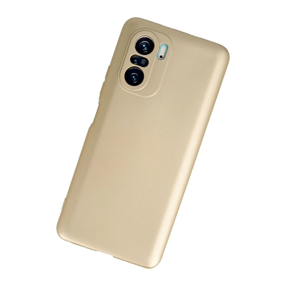 Xiaomi Poco F3 Kılıf First Silikon - Gold görsel 3