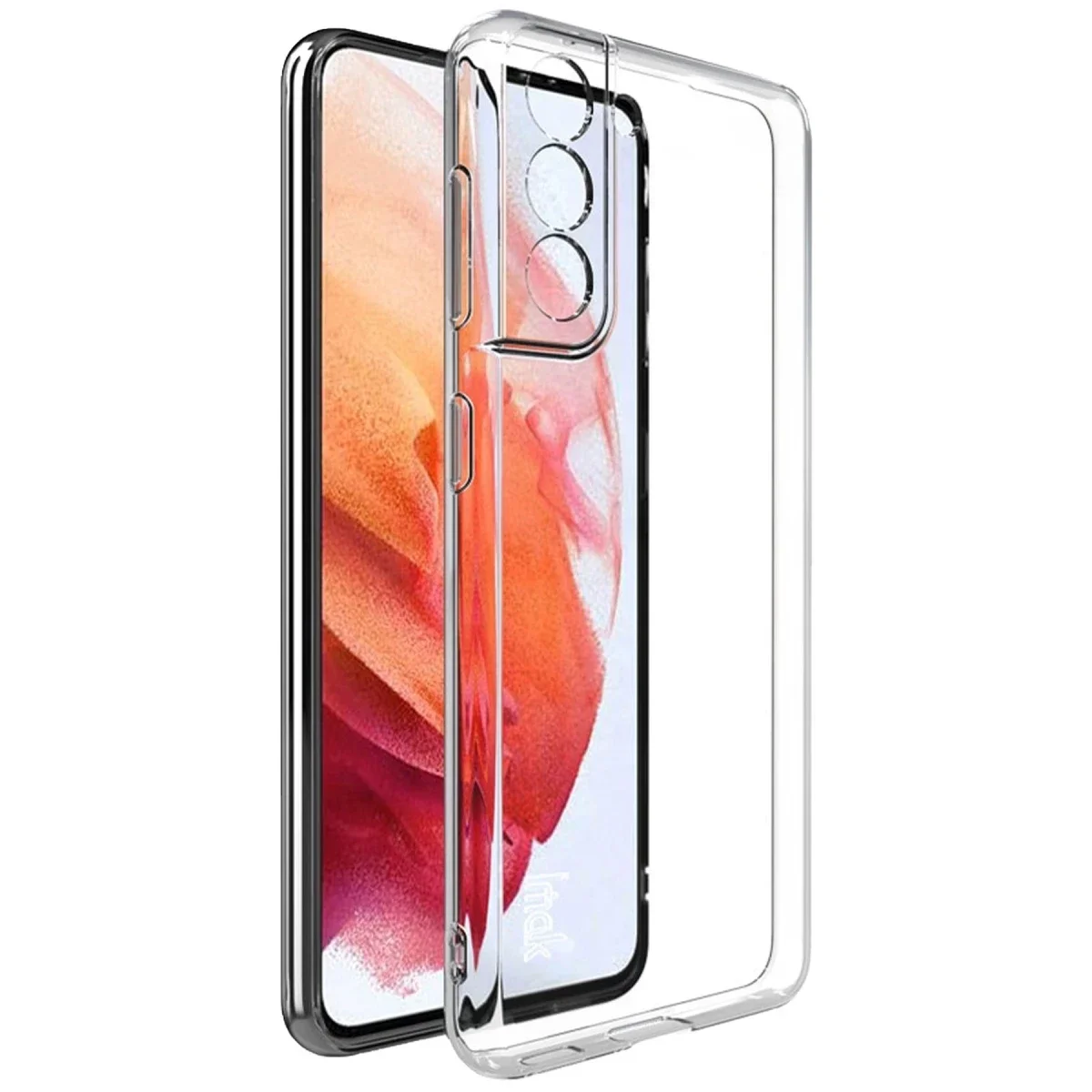 Samsung Galaxy S23 Kılıf Lüx Şeffaf Silikon görsel 3