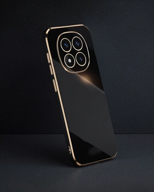 Xiaomi Redmi Note 14 Pro Plus Kılıf Volet Silikon - Siyah