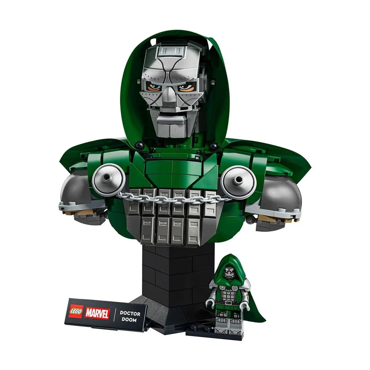 76345 Dr Doom Büstü görsel 2