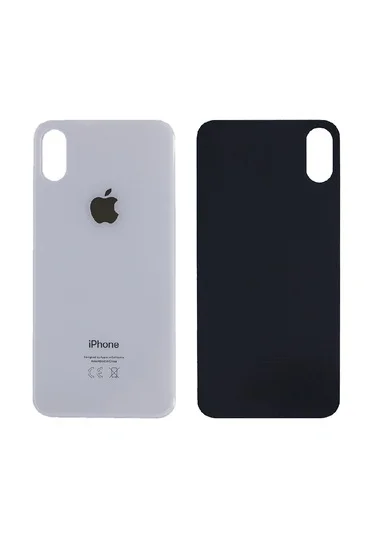 iPhone XS Arka Pil Batarya Kapağı (BEYAZ) görsel 2