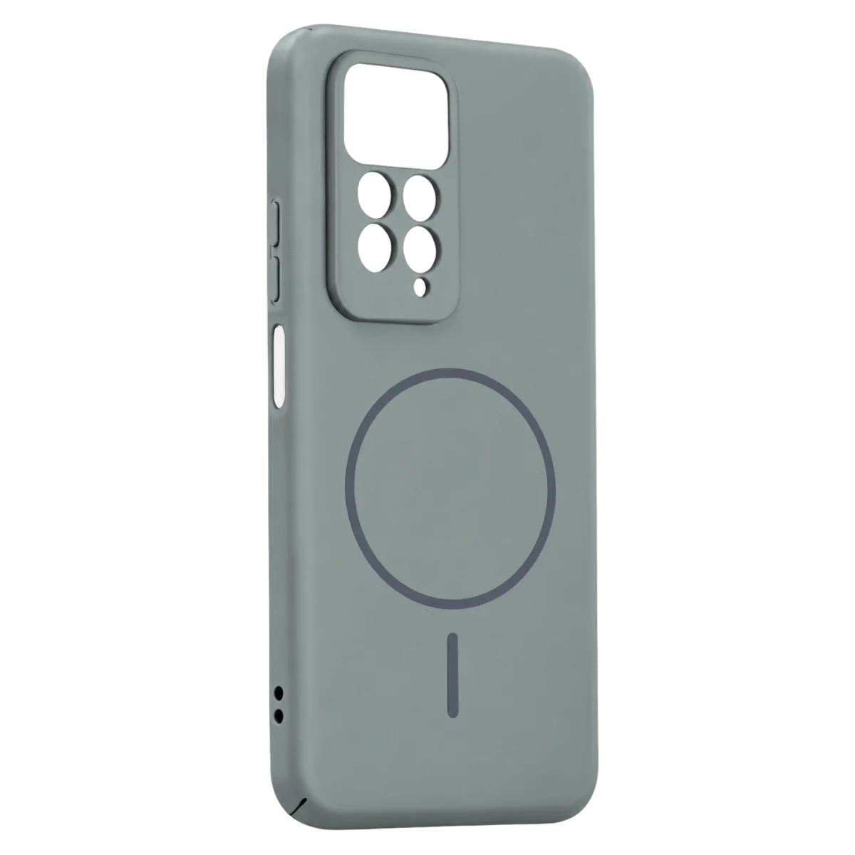 Xiaomi Redmi Note 11 Pro Mika PC Magsafe Kapak - Gri