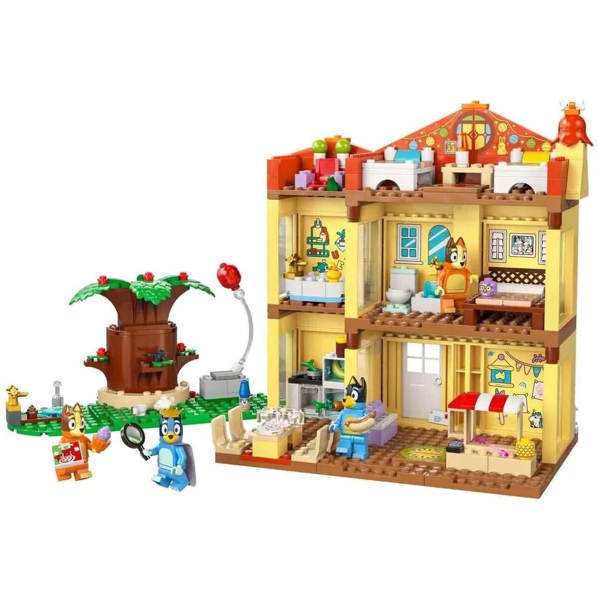 11203 Lego Duplo Bluey Bluey'nin Aile Evi 382 parça +4 yaş görsel 4