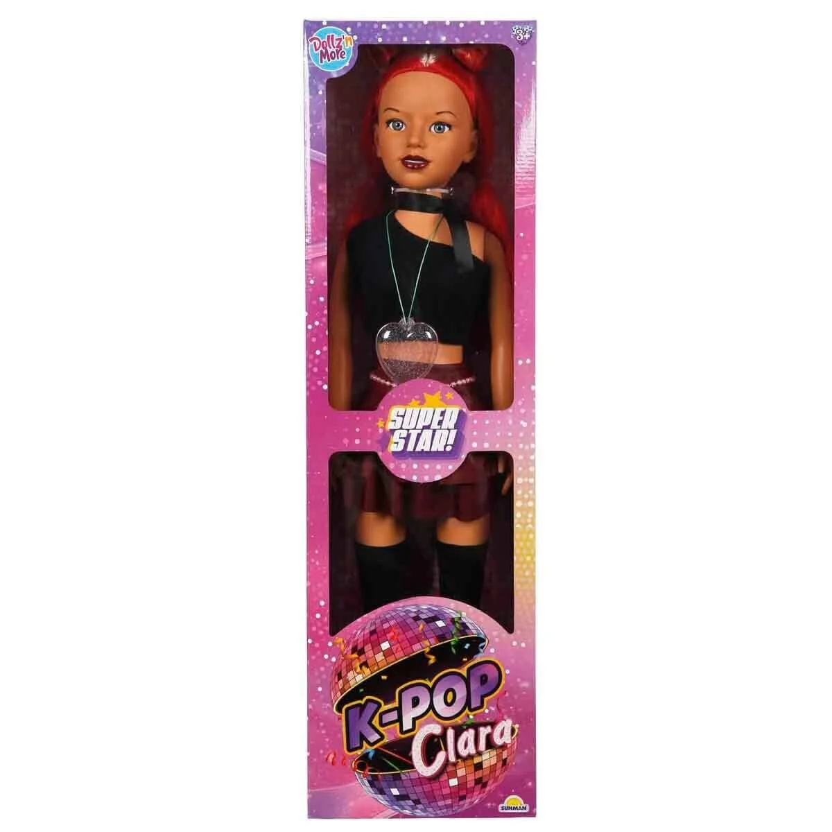 1006657 Susabc-dzm-mnk Bebek Clara K-pop Super Star SERIES-1 80 Cm 2A görsel 6