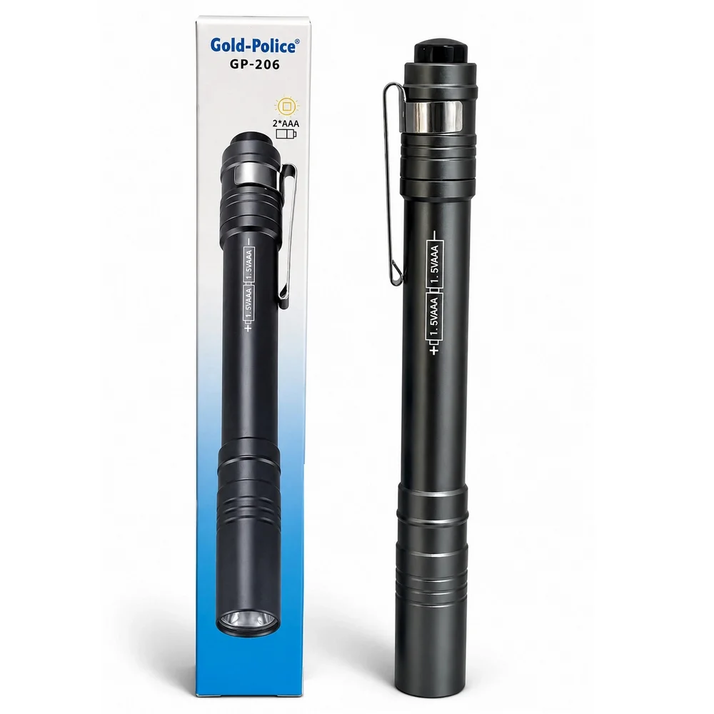 GP-206 LED Beyaz Işıklı Doktor Kalem Fener görsel 2