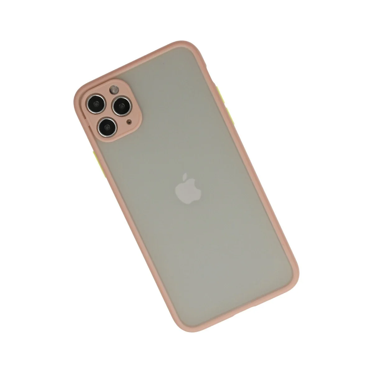 Apple İphone 12 Pro Max Kılıf Montreal Silikon Kapak - Pembe görsel 3