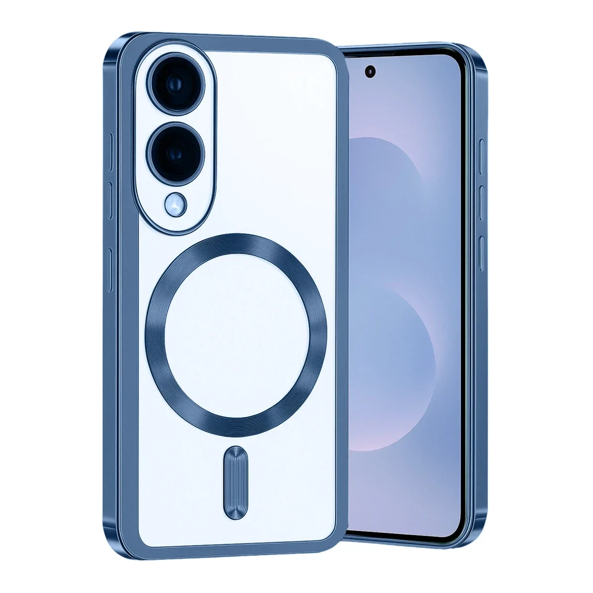 Samsung Galaxy S25 Edge Kross Magneticsafe Kapak - Sierra Blue görsel 2