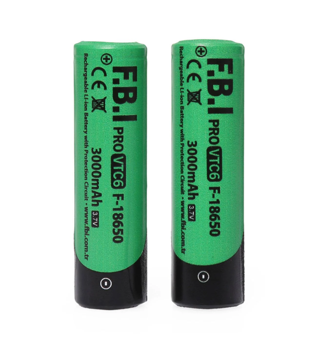 VTC6 18650 3.7V 3000mAh 30A Li-ion Şarjlı Pil + Pil Taşıma Kutusu 2'li SET