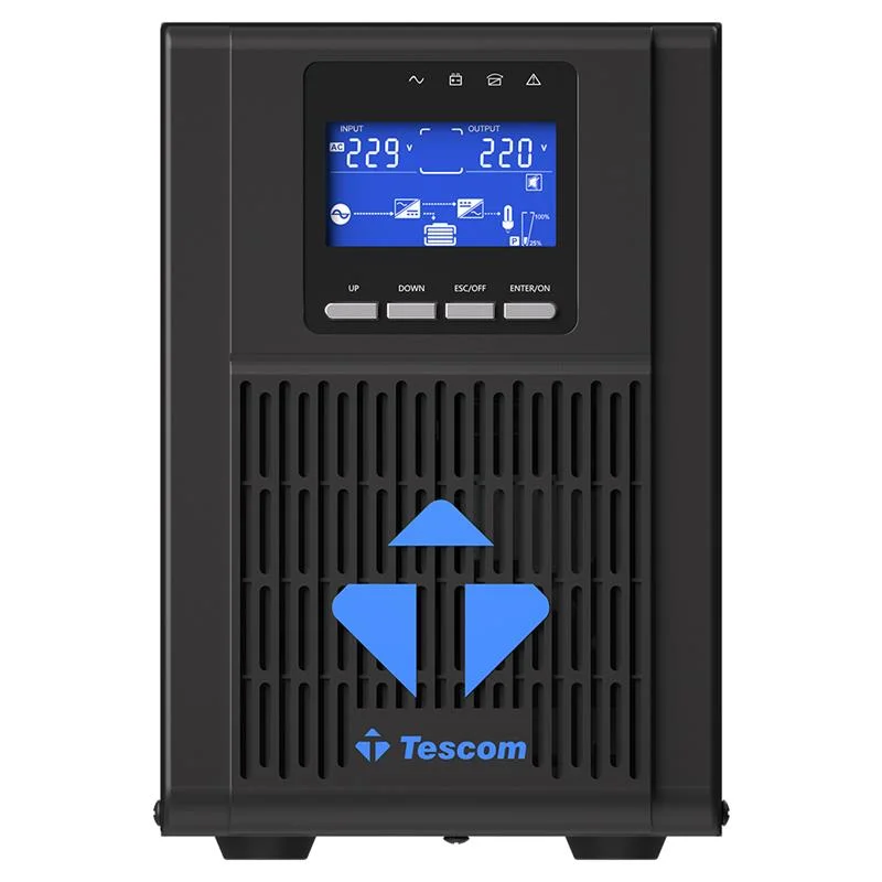 Neolıne 1KVA 1F/1F (2X9AH) 4/8DK Lcd Onlıne Ups görsel 2