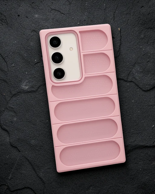 Samsung Galaxy S24 Plus Kılıf Airmax Silikon Kapak - Pembe