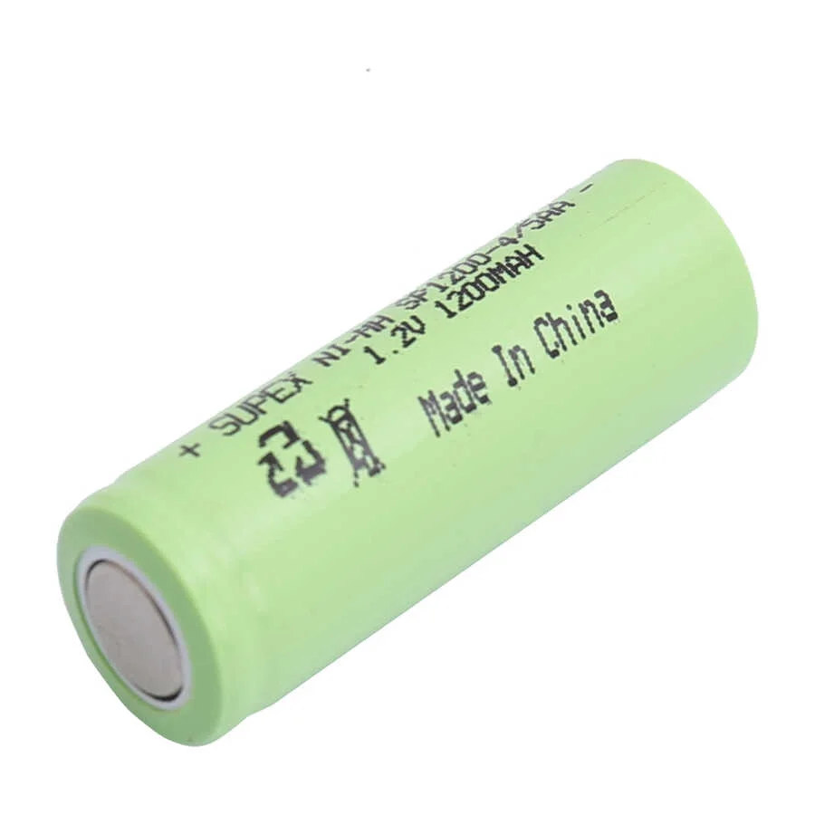 SP1200-4/5AA 1.2V 1200mAh 4/5AA NiMH Kısa Kalem Pil görsel 2
