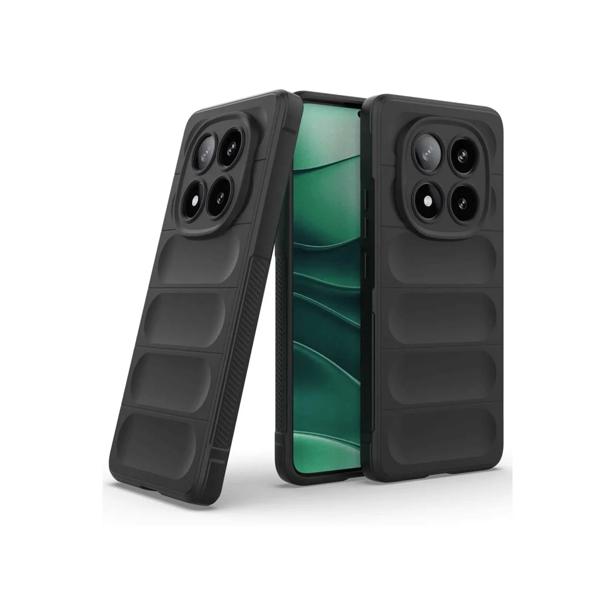 Xiao Red Note 14 Pro 4g Kılıf Optimum Silikon - Siyah
