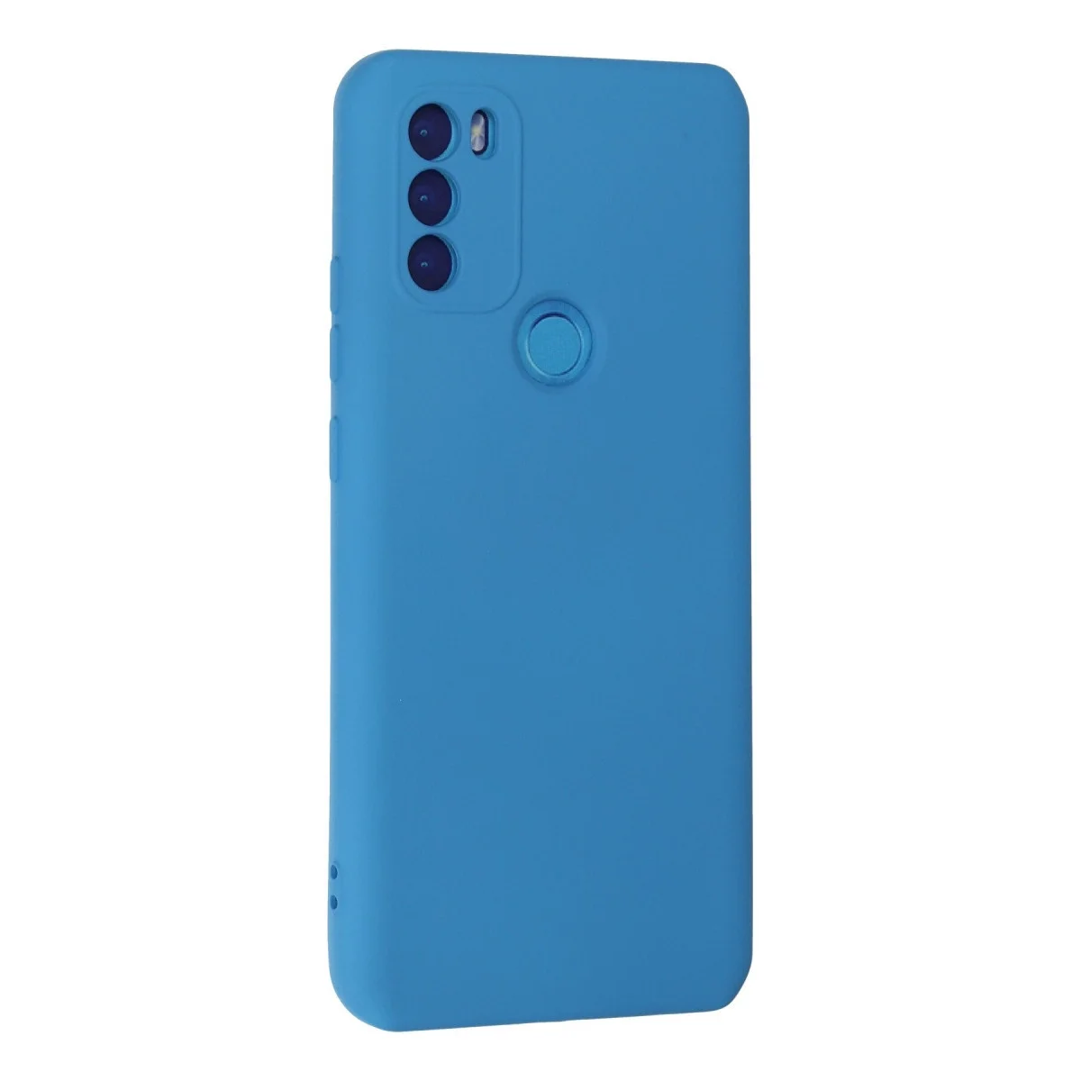 General Mobile Gm 21 Plus Kılıf Nano İçi Kadife Silikon - Mavi görsel 2
