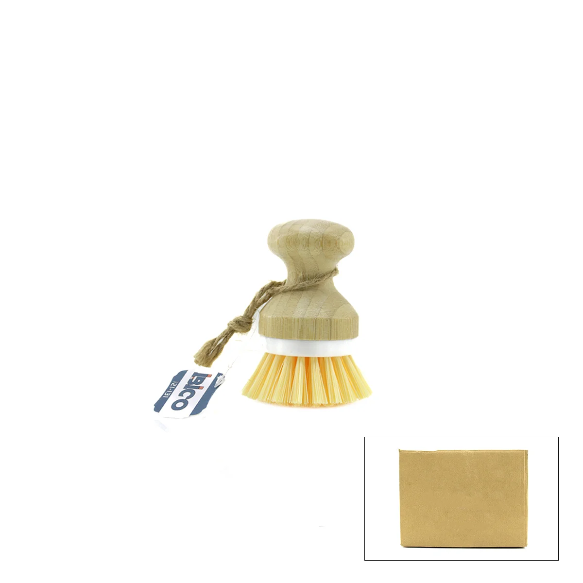 Ahşap Saplı Bulaşık ve Çok Amaçlı Fırça 9x6 cm