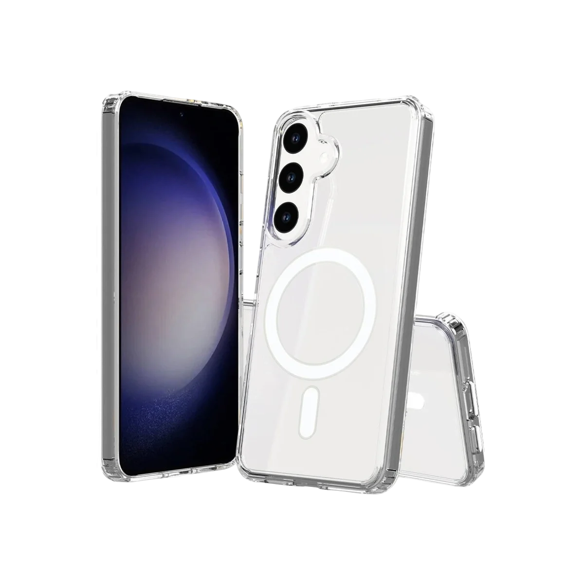 Samsung Galaxy S26 Magneticsafe Şeffaf Silikon - Şeffaf